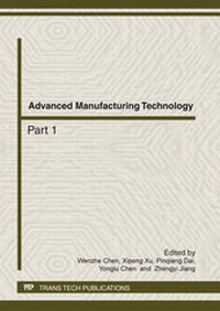 Enlarge image Cover: Advanced Manufacturing Technology, ICMSE 2012 - Trans Tech Publications Ltd