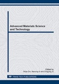 Cover: Advanced Materials Science and Technology - Trans Tech Publications Ltd