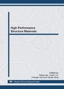 Cover: High Performance Structure Materials - Trans Tech Publications Ltd