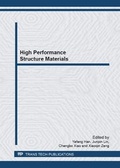 Cover: High Performance Structure Materials - Trans Tech Publications Ltd