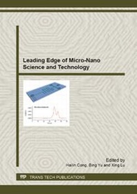 Enlarge image Cover: Leading Edge of Micro-Nano Science and Technology - Trans Tech Publications Ltd