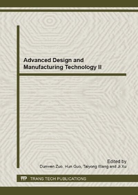 Enlarge image Cover: Advanced Design and Manufacturing Technology II - Trans Tech Publications Ltd