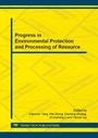 Cover: Progress in Environmental Protection and Processing of Resource - Trans Tech Publications Ltd