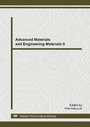 Cover: Advanced Materials and Engineering Materials II - Trans Tech Publications Ltd