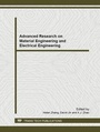 Cover: Advanced Research on Material Engineering and Electrical Engineering - Trans Tech Publications Ltd