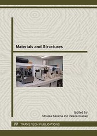Enlarge image Cover: Materials and Structures - Trans Tech Publications Ltd