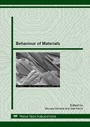 Cover: Behaviour of Materials - Trans Tech Publications Ltd