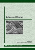 Cover: Behaviour of Materials - Trans Tech Publications Ltd