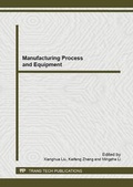Cover: Manufacturing Process and Equipment - Trans Tech Publications Ltd
