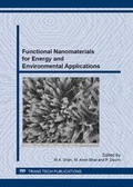 Cover: Functional Nanomaterials for Energy and Environmental Applications - Trans Tech Publications Ltd