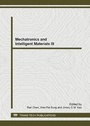 Cover: Mechatronics and Intelligent Materials III - Trans Tech Publications Ltd