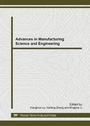 Cover: Advances in Manufacturing Science and Engineering - Trans Tech Publications Ltd