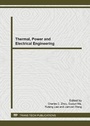 Cover: Thermal, Power and Electrical Engineering - Trans Tech Publications Ltd