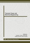 Cover: Thermal, Power and Electrical Engineering - Trans Tech Publications Ltd