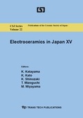Cover: Electroceramics in Japan XV - Trans Tech Publications Ltd