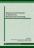 Cover: Machining and Properties of Material and Manufacturing Technology - Trans Tech Publications Ltd
