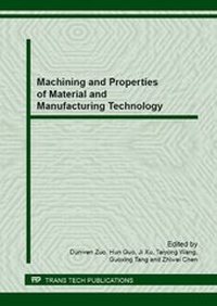 Enlarge image Cover: Machining and Properties of Material and Manufacturing Technology - Trans Tech Publications Ltd