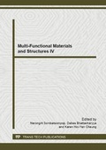 Cover: Multi-Functional Materials and Structures IV - Trans Tech Publications Ltd