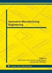 Enlarge image Cover: Innovative Manufacturing Engineering - Trans Tech Publications Ltd