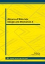 Cover: Advanced Materials Design and Mechanics II - Trans Tech Publications Ltd