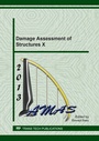 Cover: Damage Assessment of Structures X - Trans Tech Publications Ltd