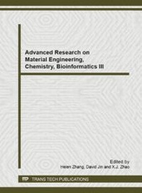 Enlarge image Cover: Advanced Research on Material Engineering, Chemistry, Bioinformatics III - Trans Tech Publications Ltd