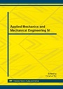 Cover: Applied Mechanics and Mechanical Engineering IV - Trans Tech Publications Ltd