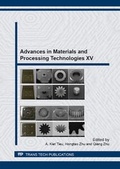 Cover: Advances in Materials and Processing Technologies XV - Trans Tech Publications Ltd