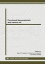 Cover: Functional Nanomaterials and Devices VII - Trans Tech Publications Ltd