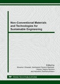 Cover: Non-Conventional Materials and Technologies for Sustainable Engineering - Trans Tech Publications Ltd