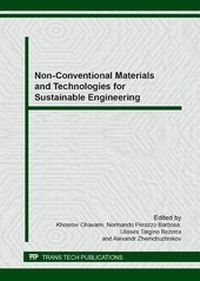 Enlarge image Cover: Non-Conventional Materials and Technologies for Sustainable Engineering - Trans Tech Publications Ltd