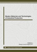 Cover: Modern Materials and Technologies of Industrial Production - Trans Tech Publications Ltd