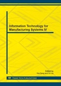Cover: Information Technology for Manufacturing Systems IV - Trans Tech Publications Ltd