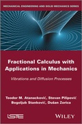 Cover: Fractional Calculus with Applications in Mechanics - Wiley-ISTE
