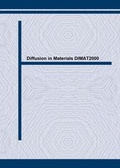 Cover: Diffusion in Materials DIMAT2000 - Trans Tech Publications Ltd