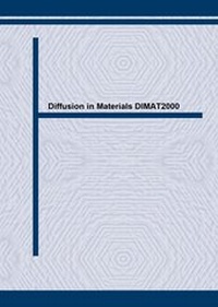 Enlarge image Cover: Diffusion in Materials DIMAT2000 - Trans Tech Publications Ltd