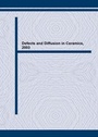 Cover: Defects and Diffusion in Ceramics, 2003 - Trans Tech Publications Ltd