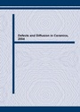 Cover: Defects and Diffusion in Ceramics, 2004 - Trans Tech Publications Ltd