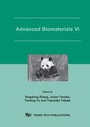 Cover: Advanced Biomaterials VI - Trans Tech Publications Ltd