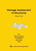 Cover: Damage Assessment of Structures VI - Trans Tech Publications Ltd