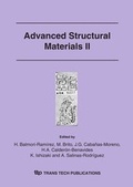 Cover: Advanced Structural Materials II - Trans Tech Publications Ltd