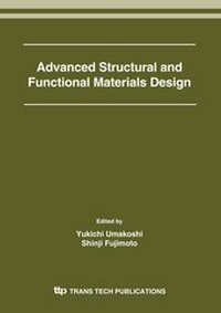 Enlarge image Cover: Advanced Structural and Functional Materials Design - Trans Tech Publications Ltd