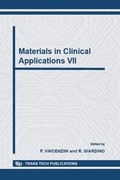 Cover: Materials in Clinical Applications VII - Trans Tech Publications Ltd