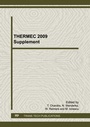 Cover: THERMEC 2009 Supplement - Trans Tech Publications Ltd
