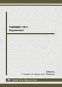 Cover: THERMEC 2011 Supplement - Trans Tech Publications Ltd