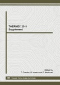 Cover: THERMEC 2011 Supplement - Trans Tech Publications Ltd