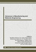 Cover: Advances in Manufacturing and Materials Engineering - Trans Tech Publications Ltd