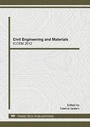 Cover: Civil Engineering and Materials - Trans Tech Publications Ltd