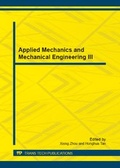 Cover: Applied Mechanics and Mechanical Engineering III - Trans Tech Publications Ltd