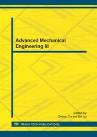 Enlarge image Cover: Advanced Mechanical Engineering III - Trans Tech Publications Ltd
